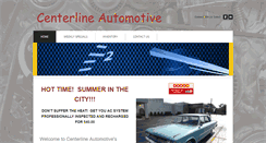 Desktop Screenshot of centerlineautosales.com